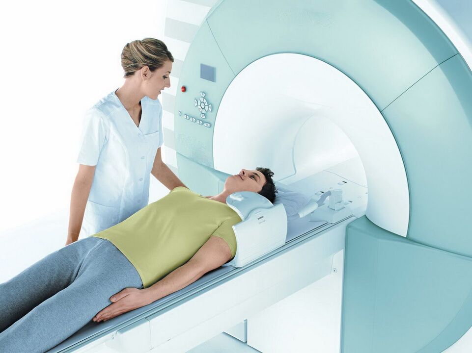 MRI don bincikar osteochondrosis